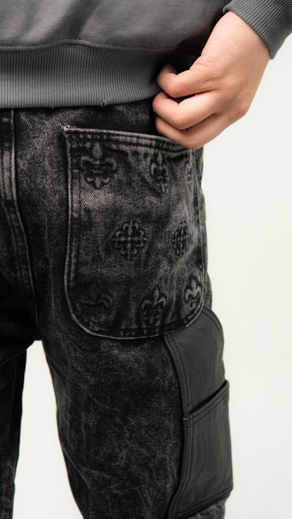 PANTALÓN BLACK WASHED