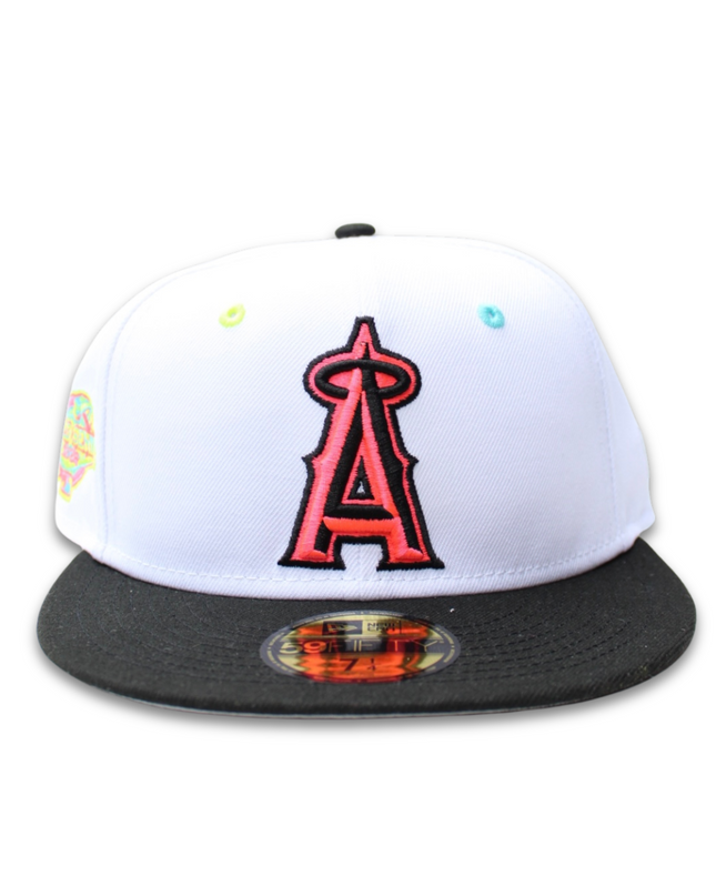 Los Angeles Angels 2002 Serie Mundial 59FIFTY Cerrada Blanco/Negro