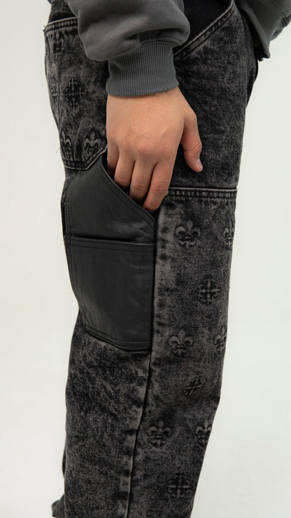 PANTALÓN BLACK WASHED