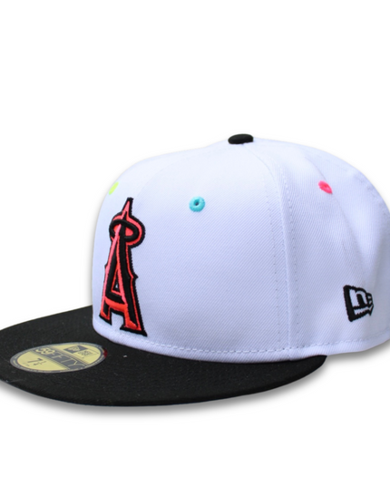 Los Angeles Angels 2002 World Series 59FIFTY Cerrada Blanco/Negro