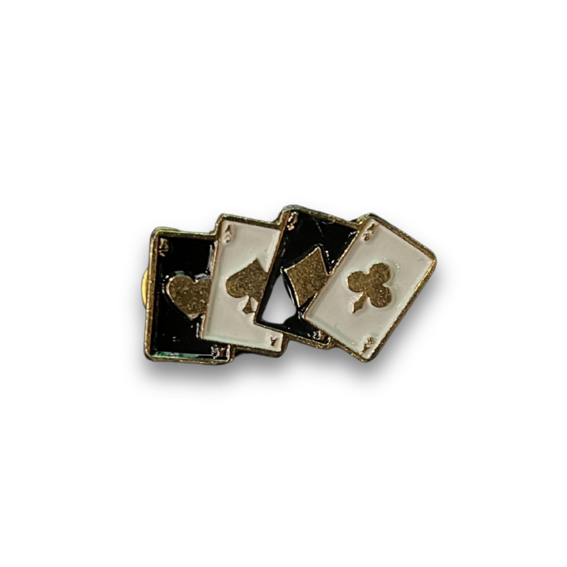 PIN ASES NEGRO/BLANCO