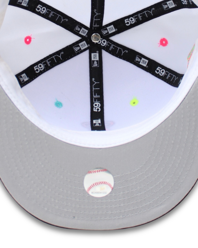 Los Angeles Angels 2002 Serie Mundial 59FIFTY Cerrada Blanco/Negro