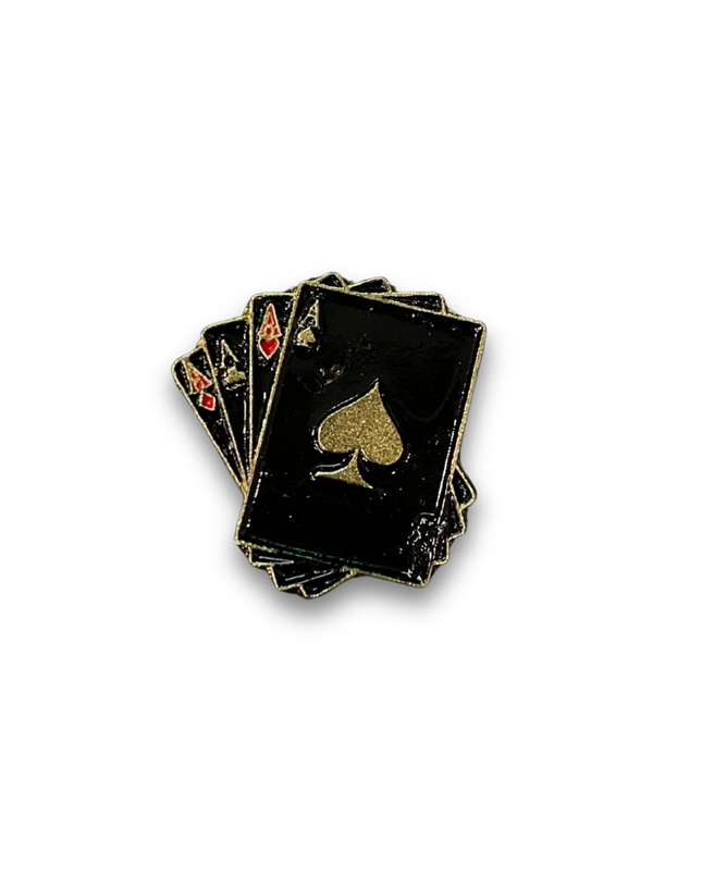 PIN ASES NEGRO