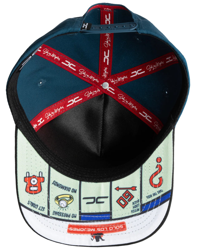 NEVER LOOK BACK BLUE