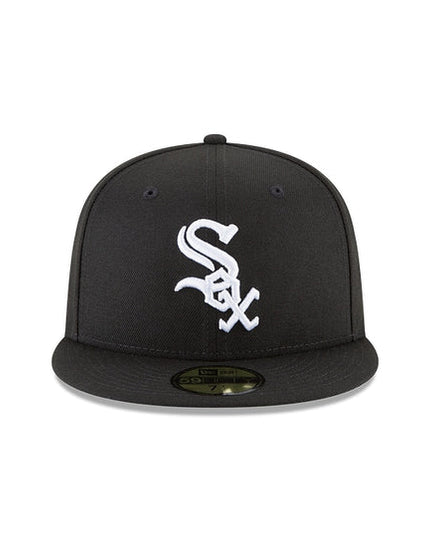 Chicago Blanco Negro y Blanco 59FIFTY Cerrada