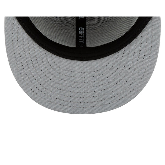 Chicago Blanco Negro y Blanco 59FIFTY Cerrada